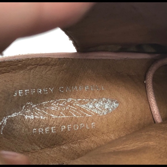 FREE PEOPLE JEFFREY CAMPBELL Minimal Lace Up Heels - Picture 9 of 12